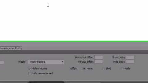 Dreamweaver CS4 Tutorial   41   Tool Tips
