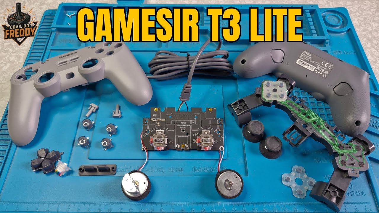 Gamesir T3 Lite: Desmontagem e Análise de Qualidade!
