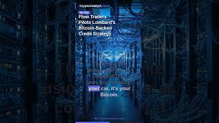 Flow Traders Pilots Lombard's Bitcoin-Backed Credit Strategy for Stablecoin Borrowing #Shorts