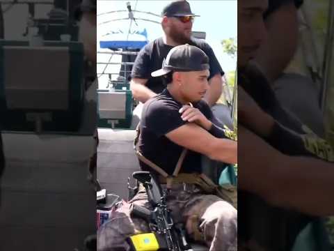 Clav shoots an alligator #clavicular #alligator #florida #arrest #news