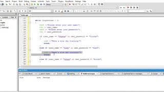 Creatring a User login & password with C++ | Bite Sized Coding