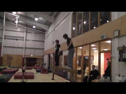 Salto Gymnastics: Slow Motion