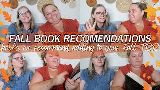 Fall Book Recommendations 🍂🍄✨ 20 Books You Need to Read This Fall