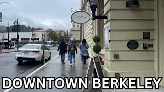 Walking Downtown Berkeley California | 4K 60 FPS