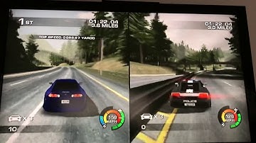 Need for Speed: The Run (Wii) - Multiplayer - Redwood Highway | Toyota Supra RZ