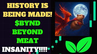 $BYND BEYOND MEAT SHORT SQUEEZING BEARS TO THE GALAXY? IS THIS JUST THE START OF A $GME\/$AMC Squeeze