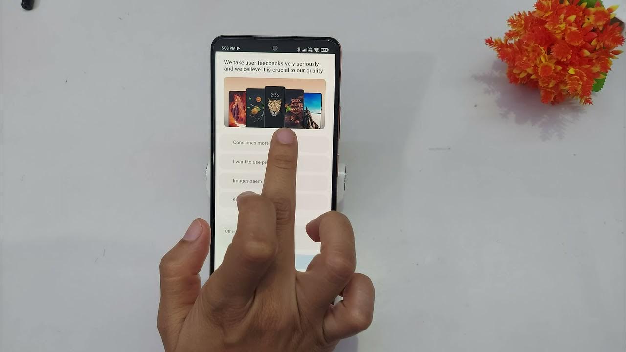 How to remove mi glance from lock screen in mi 11x,11x pro mi 11x me