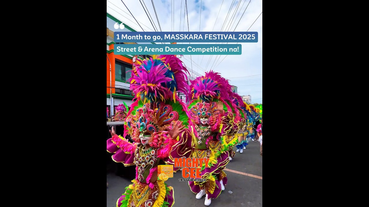1 Month to go, MassKara Festival 2025 Street & Arena Dance Competition na!October 19, 2025