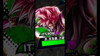 1V3 With Goku Black Rosè 😈 #dbl #dblegends #dragonballlegends