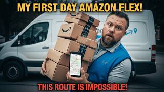 My First Amazon Flex Day: 13 packages, but the CRAZIEST Drive!"