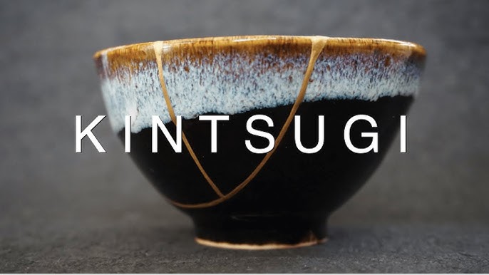 Antique Japanese Kintsugi Bowl