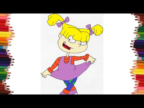 Como desenhar um RUGRATS ANGELICA-