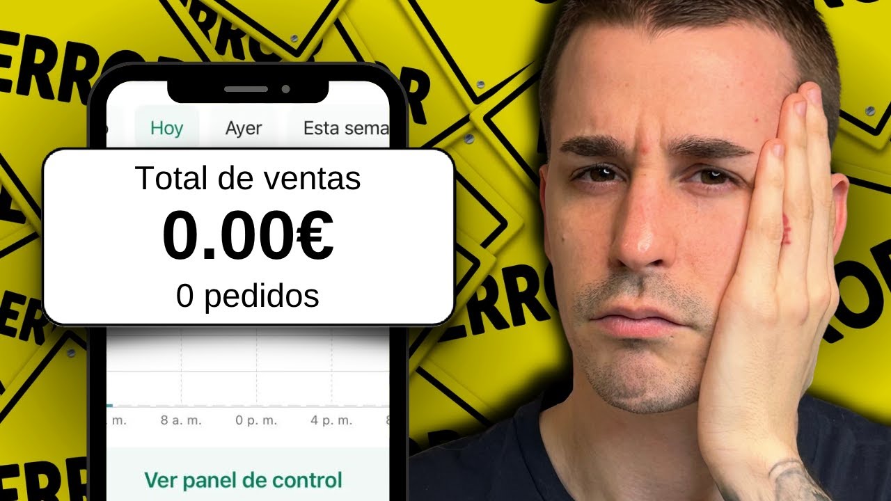 ERRORES por los que NO GANAS DINERO con DROPSHIPPING - YouTube