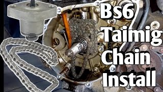 Hero Glamour Bs6 Timing Chen Install//Hero Glamour  Bs6 Timing Chen Fiting Full  Details Settings