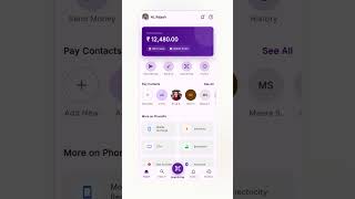 Flutter payments home screen — one command install
