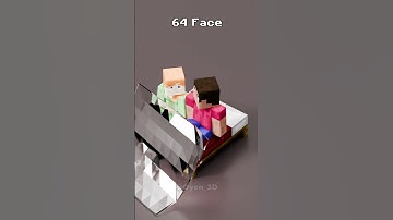 👕 3D Cloth Simulation vs Steve and Alex Minecraft  | Blender Fluid and Cloth Simulation