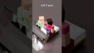 Applying Realistic Cloth Physics to Minecraft Steve & Alex | Blender Simulation