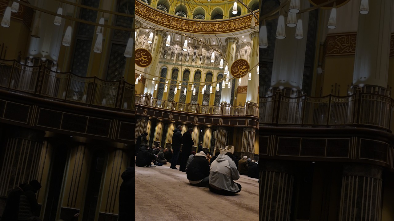 Taksim Camisinde Sabah Namazı