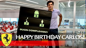 Happy Birthday Carlos Sainz!