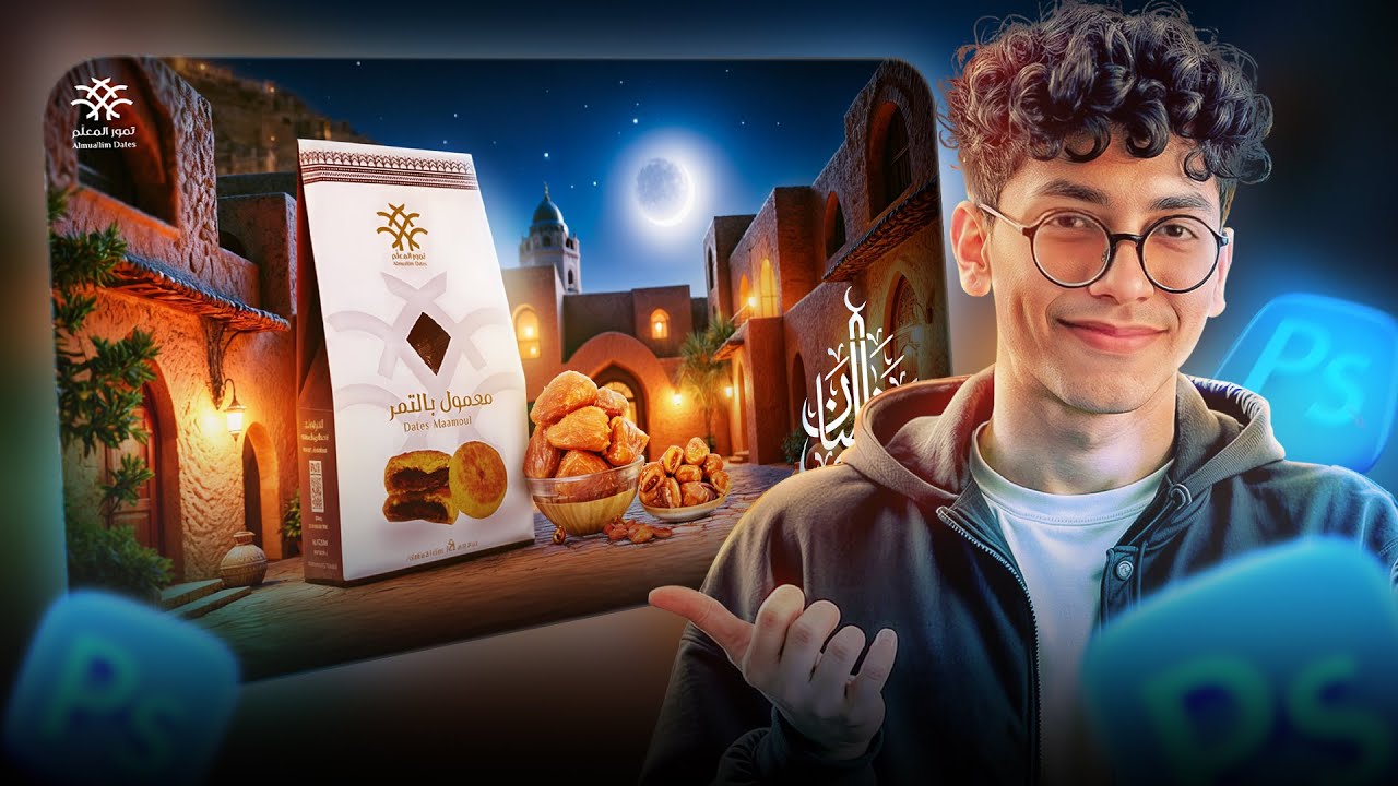 صمم إعلان رمضاني احترافي في دقائق! | كنز ملفات جاهزة 🤯✨