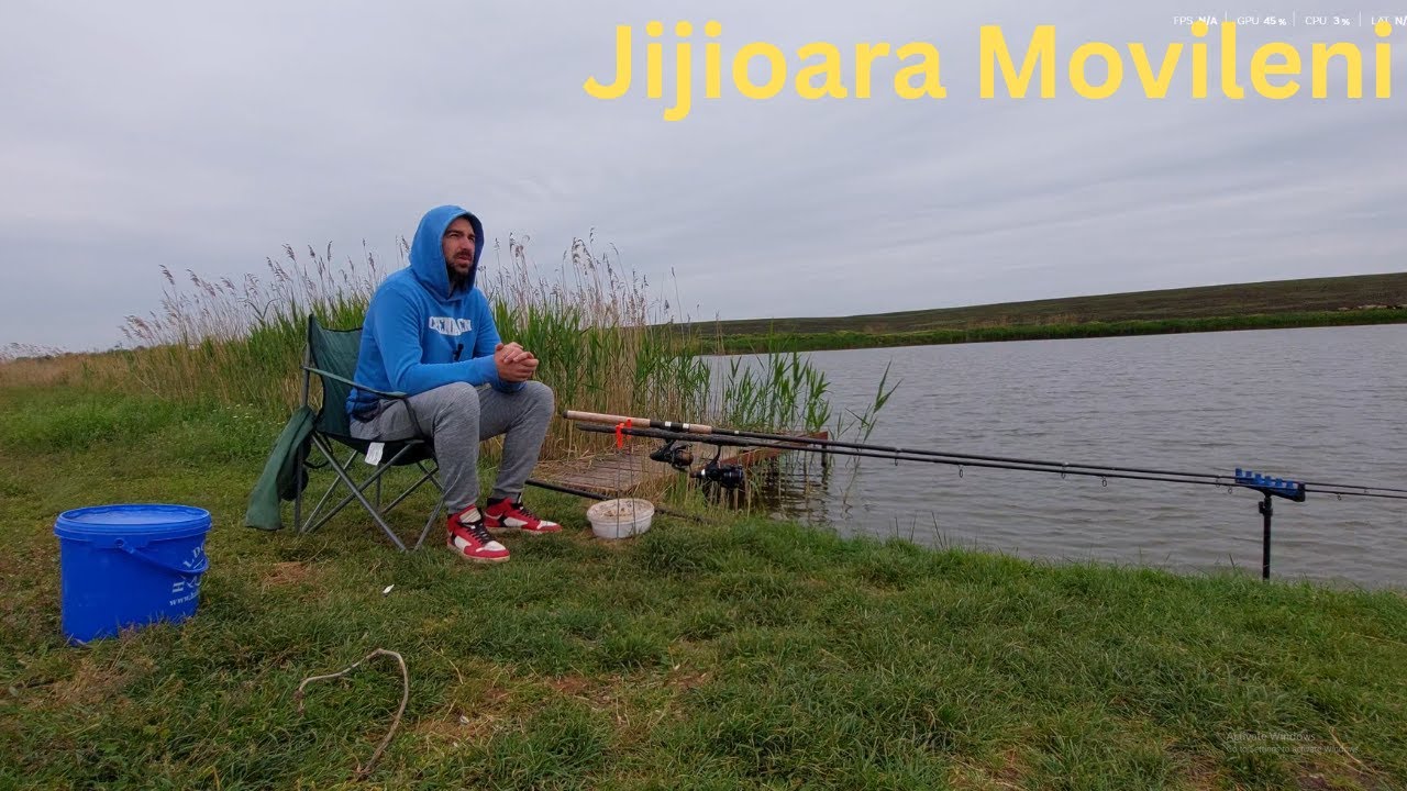 Pescuiesc prima data la Jijioara Movileni !