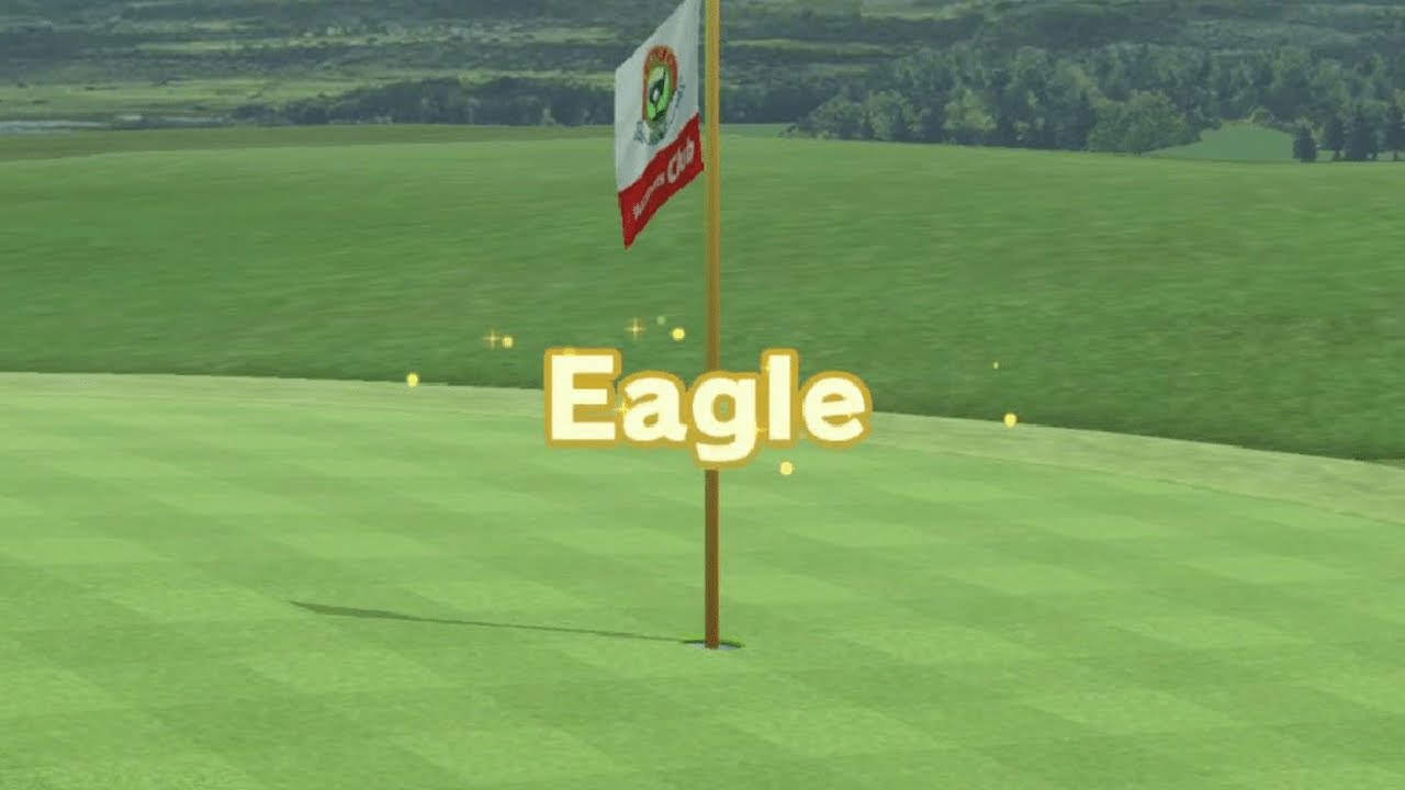 Wii Sports Club Golf - 220yd Direct Flag Eagle (Hole L1 - Par 4