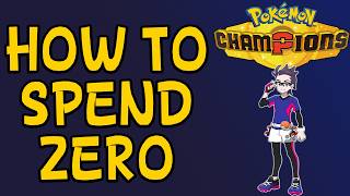 Don't spend money in Pokémon Champions