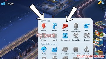 My glitch on my SimCity buildit is once you buldoze road it become sewage and power problem