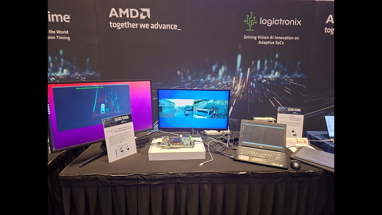 LogicTronix ADAS Sensor Fusion with AMD Versal - Demo from AMD RTT ...