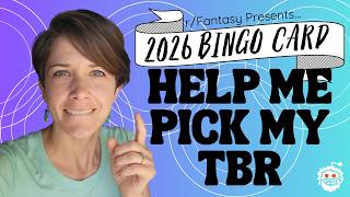 You Choose My Reads 📚 r/Fantasy Bingo 2026 TBR