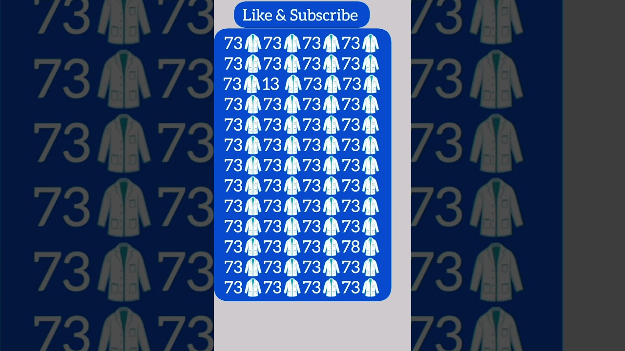 Find the number and comment on identifying the number 