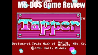 Tapper - 1984 - MS-DOS Game Review