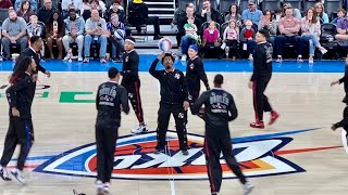 The Harlem Globetrotters Magic Circle at the Paycom Center in Oklahoma City, OK, March 25, 2023.
