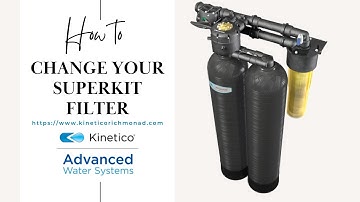 How to Change Your Superkit Filter - Superkit Filter Change - Kinetico Water Softener - DIY