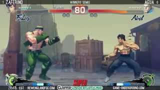 Super GU#02 USF4 Zaferino(Fei Long) Vs. AGUA(Abel)