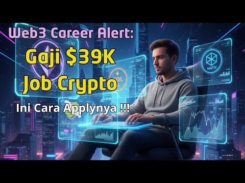 Kerja di Crypto: Lowongan Web3 dengan Gaji $39K – Bisa Tanpa Coding!