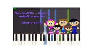 The Leotits - This Is What I Can Do Theme Song (Synthesia) Piano Tutorial With Sheet Music
The Leotits - This Is What I Can Do Theme Song (Synthesia) Piano Tutorial.
Link To Sheet Music Is Here: https://drive.google.com/file/d/1jF6vY5YdajKglWIg6BsH_96_5FBcOmDK/view?usp=sharing
By The Leotits
Composed By wigglessuperw
Requested By The Leotits Official, Wiggles & Super Why! Fan 2019. The Leotits - This Is What I Can Do Theme Song (Synthesia) Piano Tutorial With Sheet Music
