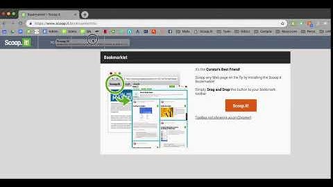 Scoop.it Bookmarklet installation