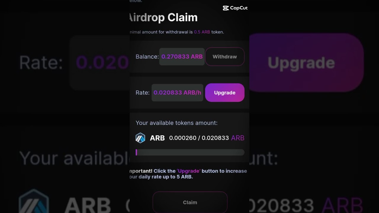 FREE ARB TOKEN ‼️Mining ARB Gratis - Airdrop Terbaru