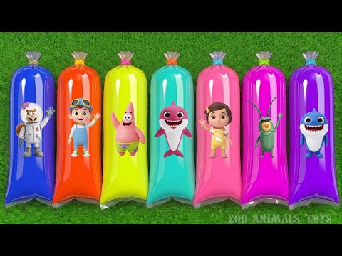 MENEMUKAN : Karakter Cocomelon JJ, YoYo, TomTom,Cody, Nina, Pororo, Spongebob, Baby Shark,Dady Shark