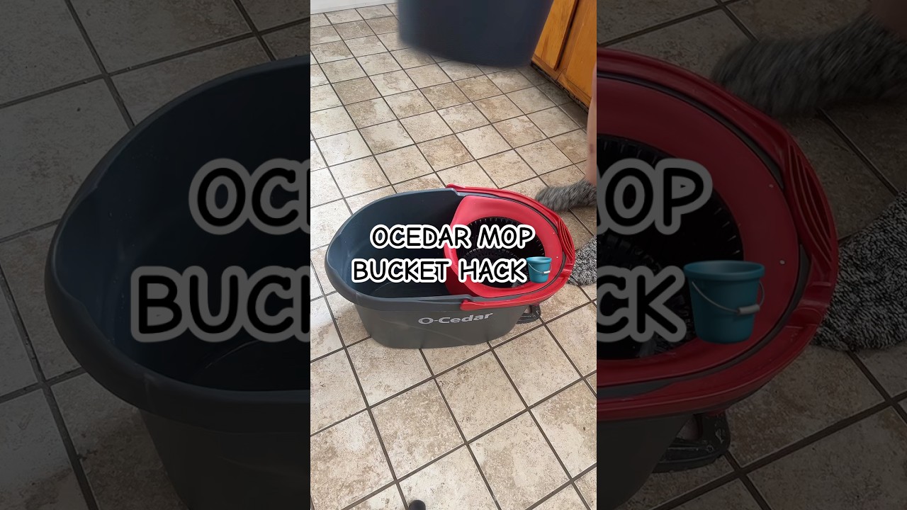 OCEDAR mop bucket hack 