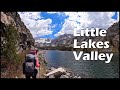 Backpacking Little Lakes Valley - John Muir Wilderness