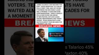 James Talarico LEADS Ken Paxton in Texas Polls — Democrats See Historic Opening