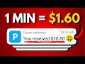 Get paid 160 every min  watching google ads