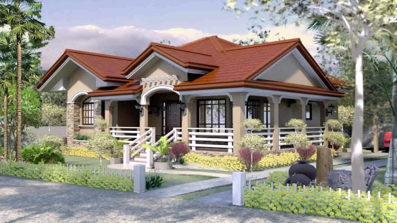 Modern Bungalow House Designs And Floor