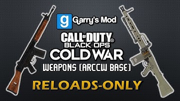 ArcCW Black Ops Cold War Pack (Garry