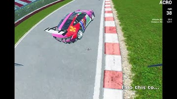 Virtual Thrills: FPV Drone Chasing Drift Cars in Uncrashed Simulator!