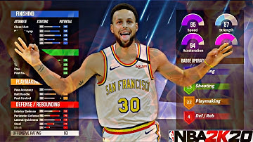 *BEST* Steph Curry Build In NBA2K20!!!