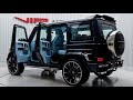 2023 Blue Mercedes AMG G63 Brabus G800 - Savage Luxury SUV in Detail!