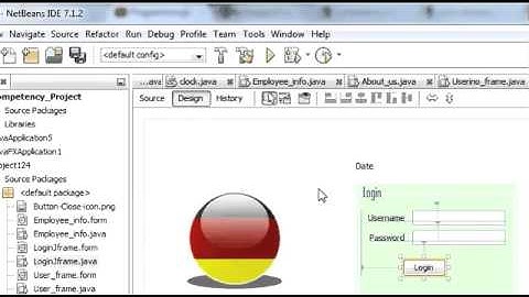 Java prog#55  How to Login by pressing Enter Key or Jbutton or both in java netbeans